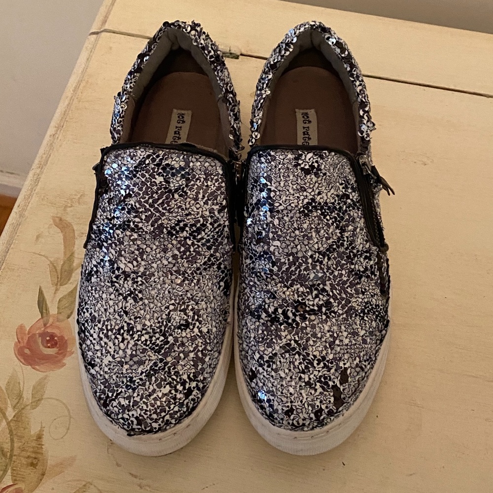 Sequin fashion sneakers
